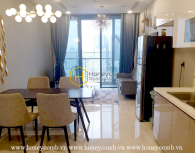 Spacious high-class apartment in Vinhomes Golden River for rent
