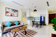 Enjoy a wonderful life in this eco-friendly apartment for rent in Vinhomes Central Park
