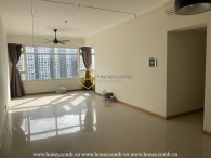 Elegant layout in this unfurnished apartment for rent in Saigon Pearl