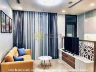 The 1 bedroom apartment with contemporary style in Vinhomes Golden River