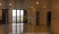 The unfurnished 3 bedrooms apartment with nice view in Vinhomes Golden River