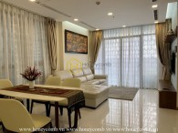 Harmonize with this stunning apartment with neoclassical design in Vinhomes Central Park