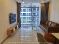 This graceful apartment in Vinhomes Central Park will give the very soothing feeling to you