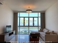 An airy and sophisticated apartment in The Vista is in front of you!