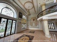 Western style decoration as an royal castle in this District 2 Villa