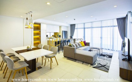 Luxury decoration 3 bedroom apartment in City Garden