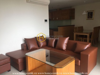 2 beds apartment with wood furnished in Masteri Thao Dien