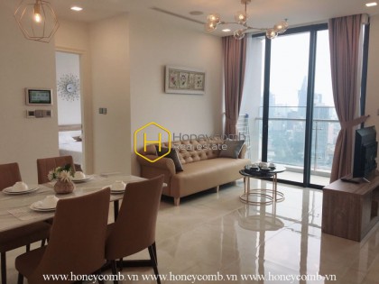 Căn hộ 1 phòng ngủ nhẹ nhàng và quyến rũ cho thuê tại Vinhomes Golden River