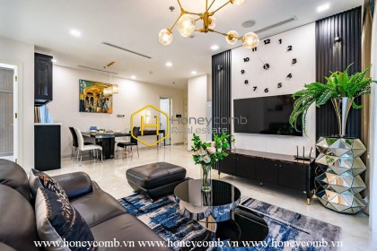 The 2 bedrooms-apartment is extremely impressive in Vinhomes Golden River