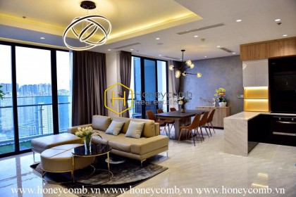 Kinh ngạc! Căn hộ 2 phòng ngủ sang trọng trên tầng thượng cho thuê tại Vinhomes Golden River