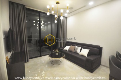 The 2 bedrooms-apartment with Neoclassical style in Vinhomes Golden River