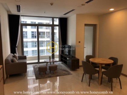 Cho thuê căn hộ 2 phòng ngủ với thiết kế cực "ngọt" ở Vinhomes Central Park