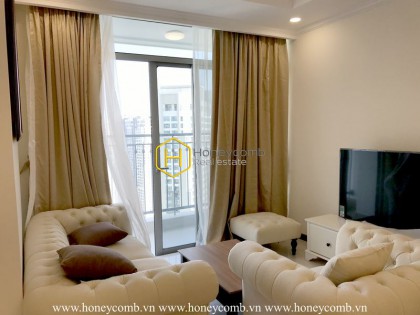 Combination of Asian and Europe style in the apartment of Vinhomes Central Park
