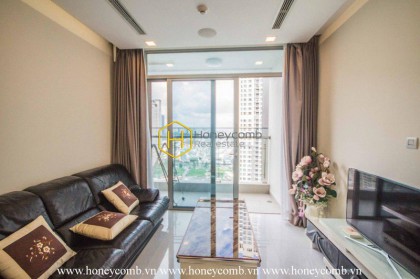 You will be impressed by this unique 1 bedroom-apartment in Vinhomes Central Park
