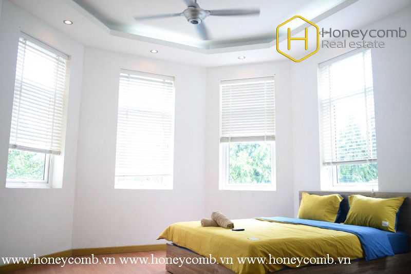 The attractive 7 bed villa is ready to move in at District 2