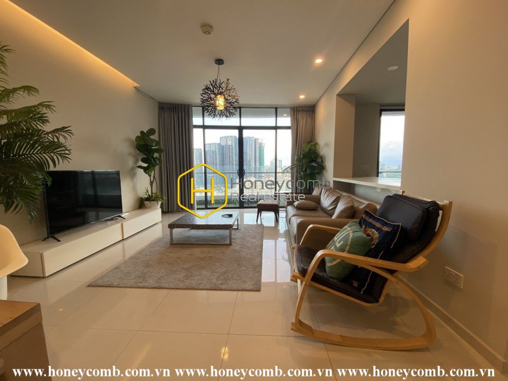 Một căn hộ City Garden năng động tạo nên cường độ màu sắc đầy ấn tượng