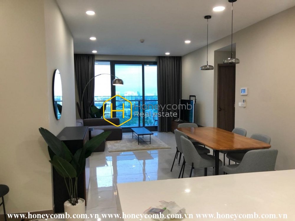 Rung động trước sự tinh tế và hiện đại trong căn hộ Sunwah Pearl