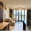 A chic apartment with brilliant accent wall corners in Metropole Thu Thiem is now for rent