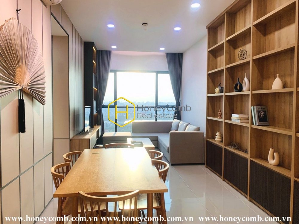 Cho thuê căn hộ 2 phòng ngủ tại The Ascent Thảo Điền, tầm nhìn ra sông, lầu cao