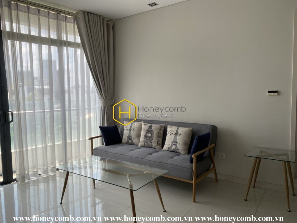 Căn hộ này tại City Garden đảm bảo một không gian sống thoáng mát. Hiện cho thuê