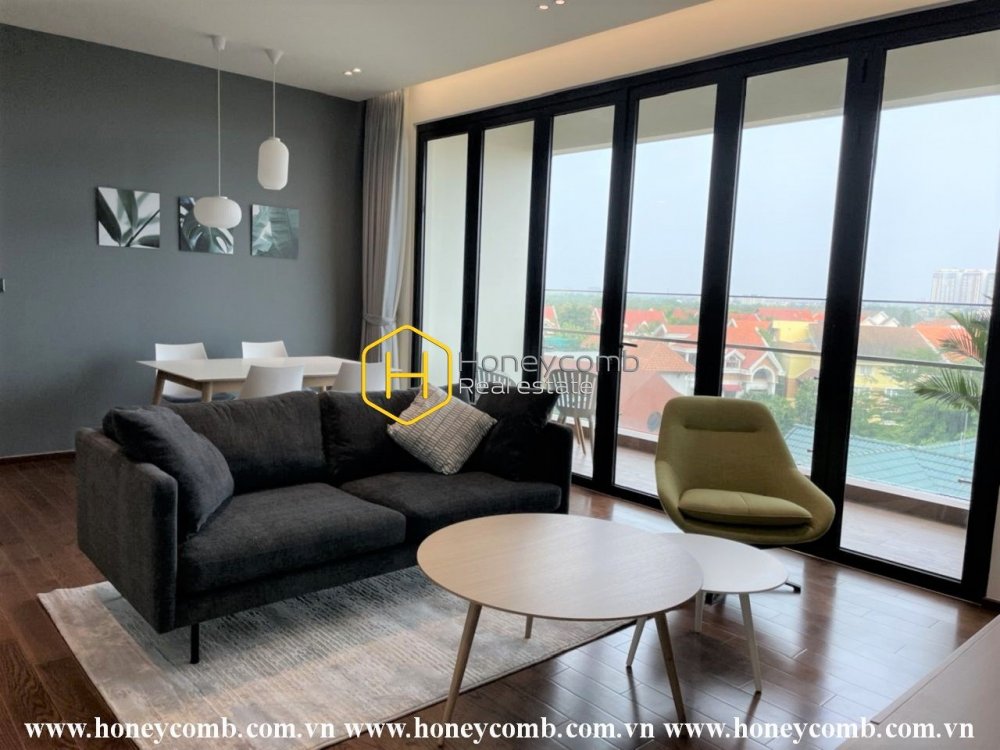 A sophisticated apartment inspired by Scandinavian style in D'Edge