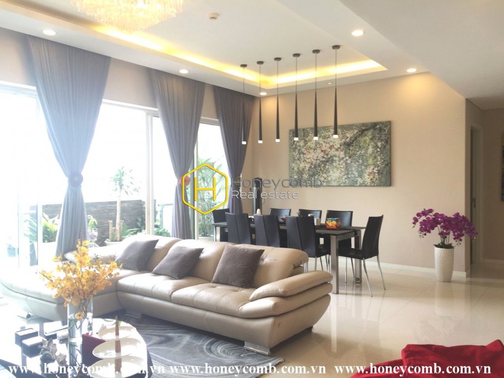 Cho thuê căn hộ The Estella, nội thất đẹp và đầy đủ