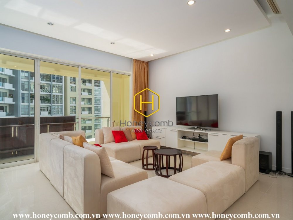 Cảm nhận sự ấm áp trong căn hộ rộng rãi  ở Estella