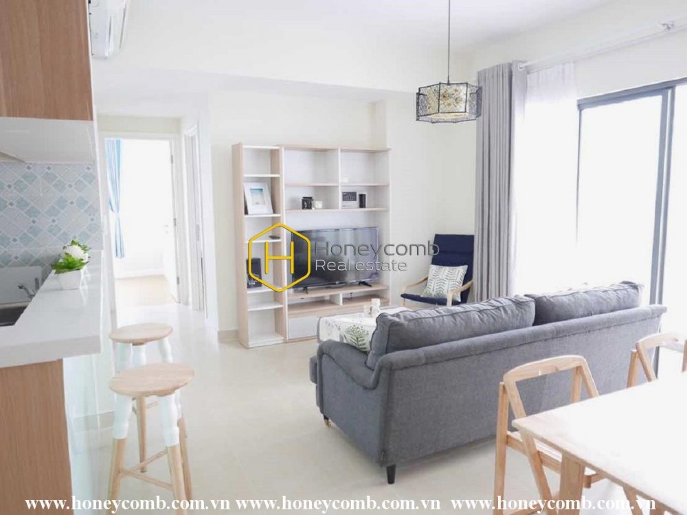 Căn hộ rực sáng cùng với đồ trang trí dễ thương cho thuê tại Masteri Thao Dien