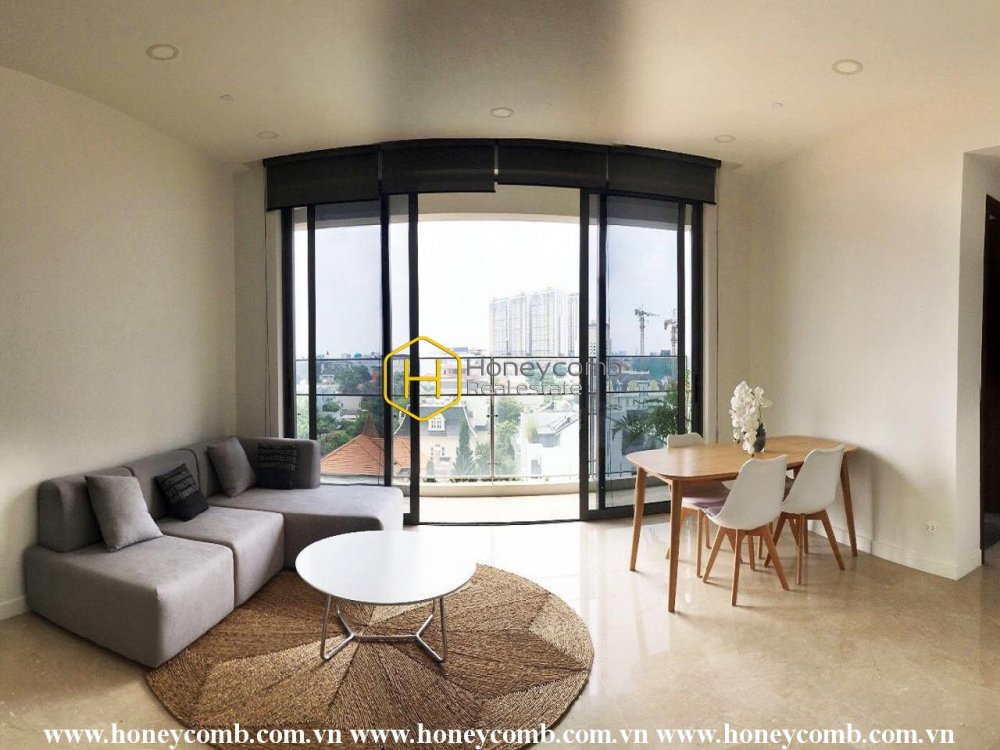 Căn hộ 2 phòng ngủ giá rẻ cho thuê tại The Nassim Thảo Điền