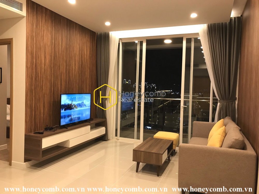 Harmonious colors and clear layout are the highlights of this Sala Sarimi apartment