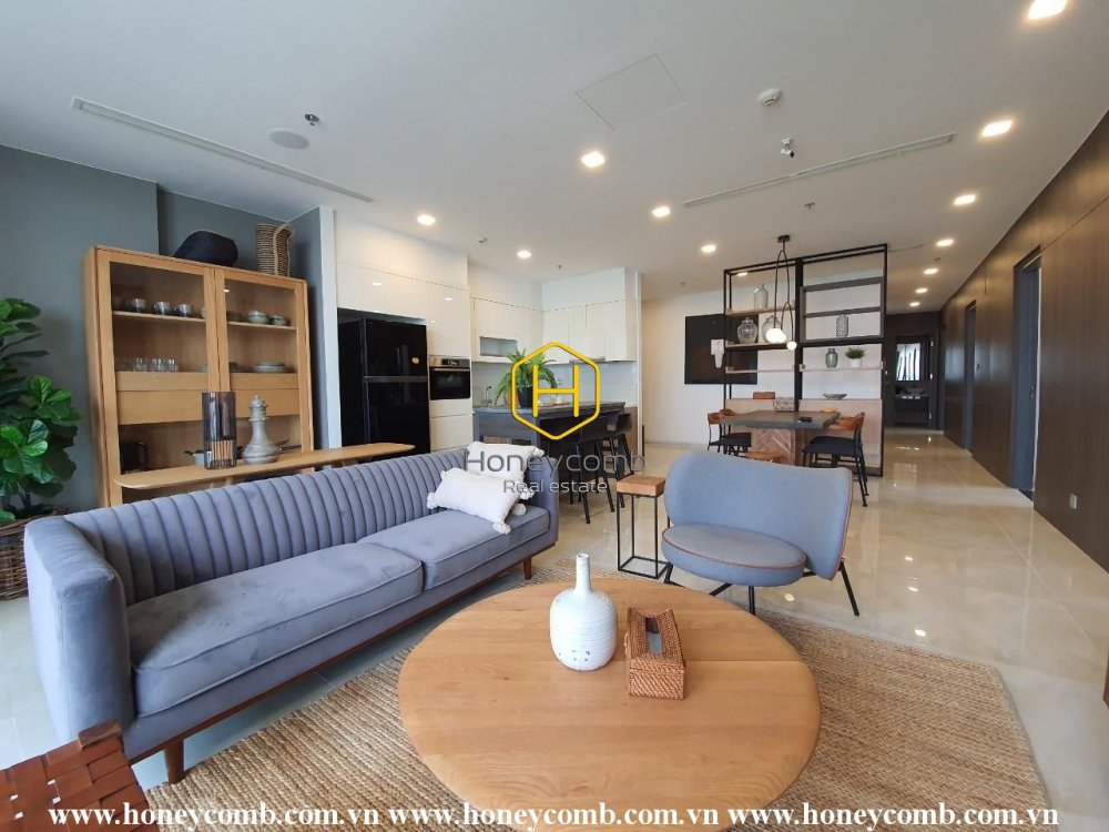 Ngất ngây với sự pha trộn giữa thiết kế Đông Âu và thiết kế Á Châu trong căn hộ Vinhomes Golden River