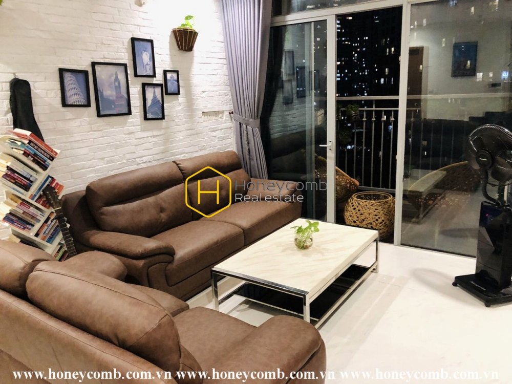 Căn hộ đầy đủ tiện nghi ấm áp ở Vinhomes Central Park với không gian sống rộng rãi và thoáng mát