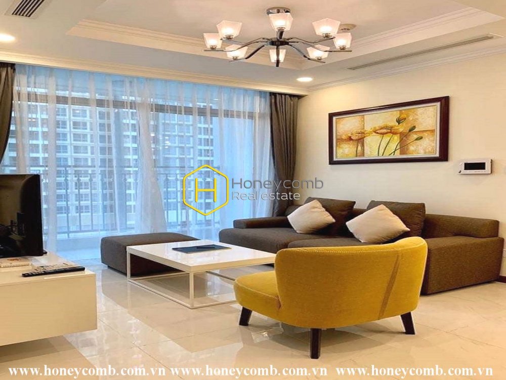 Căn hộ cuốn hút với thiết kế hiện đại cho thuê tại Vinhomes Central Park