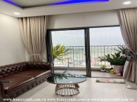 Căn hộ Masteri Thảo Điền này mở ra một không gian ấm cũng và thoải mái