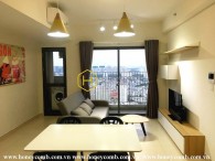 Căn hộ 1 Phòng ngủ lầu cao hướng nhìn xuống hồ bơi và thành phố cho thuê ở Masteri Thảo Điền