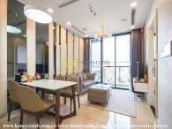 A spacious apartment with open living space in Vinhomes Golden River