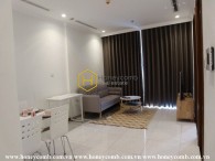 Căn hộ đẹp với nội thất mộc mạc cho thuê ở Vinhomes Central Park