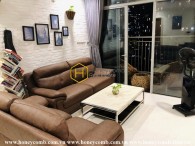 Charming warm fully-furnished Vinhomes Central Park apartment with spacious and airy living space