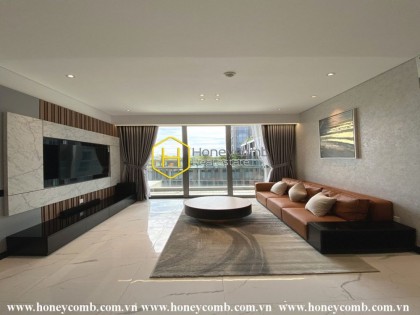 Quickly grab the chance to live in an Empire City apartment with modern Western style