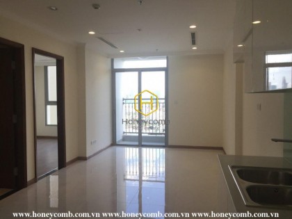 The unfurnished and spacious 1 bedroom-apartment in Vinhomes Central Park