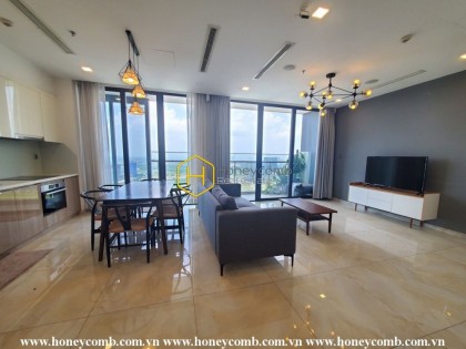 Addticted to the elegant and sophisticated design of this Vinhomes Golden River apartment
