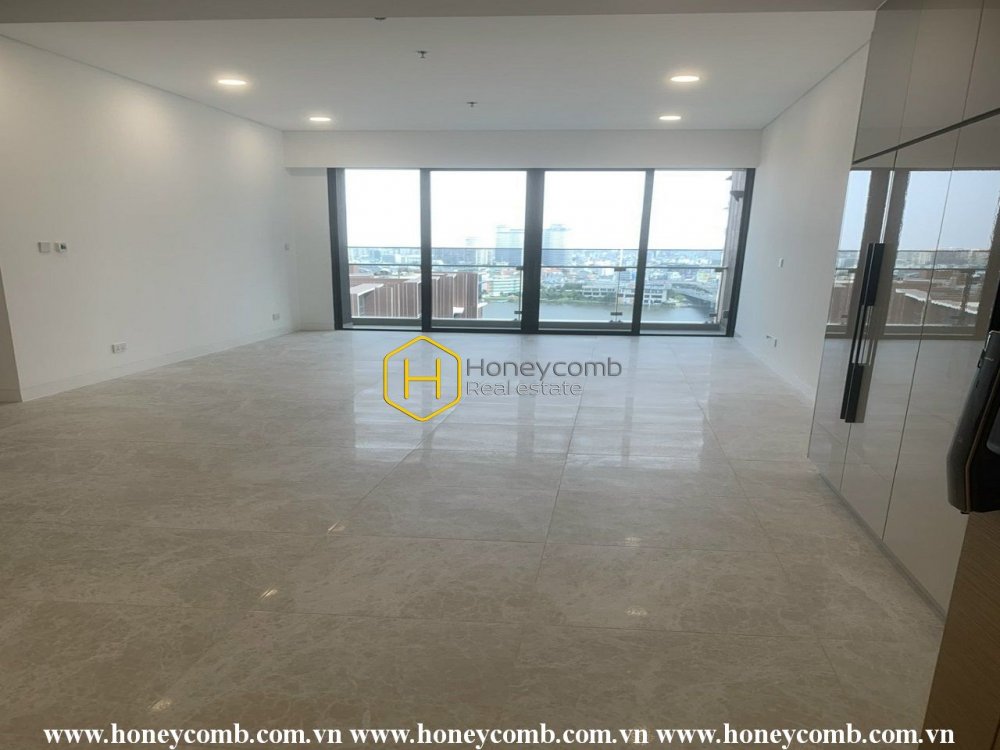 Unfurnished apartment with prime location at The River Thu Thiem