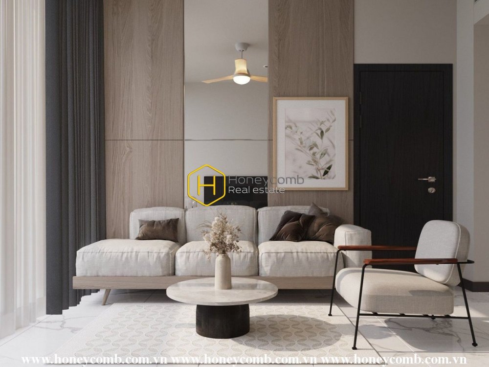 Căn hộ quyến rũ với thiết kế hiện đại ở Empire City hiện đang cho thuê