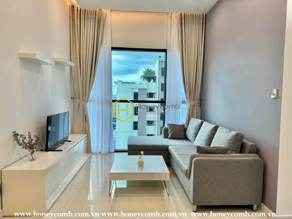 Căn hộ The Ascent : khai thác hài hòa các mảng sáng tối