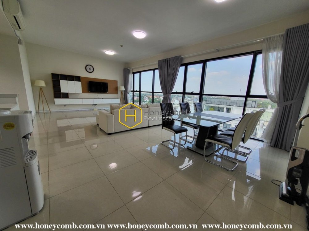Cho thuê căn hộ 2 phòng ngủ với đầy đủ tiện nghi ở The Ascent Thảo Điền
