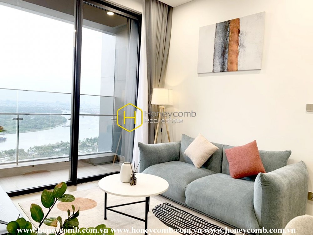 Modern Apartment with River Views At Lumiere Riverside: Discover a Harmonious Blend of Style and Serenity