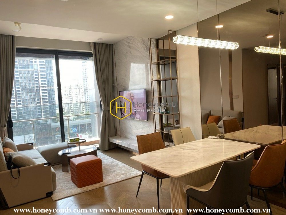 Sự yên tĩnh của căn hộ Lumiere Riverside này mang đến cảm giác bình yên trong trái tim bạn