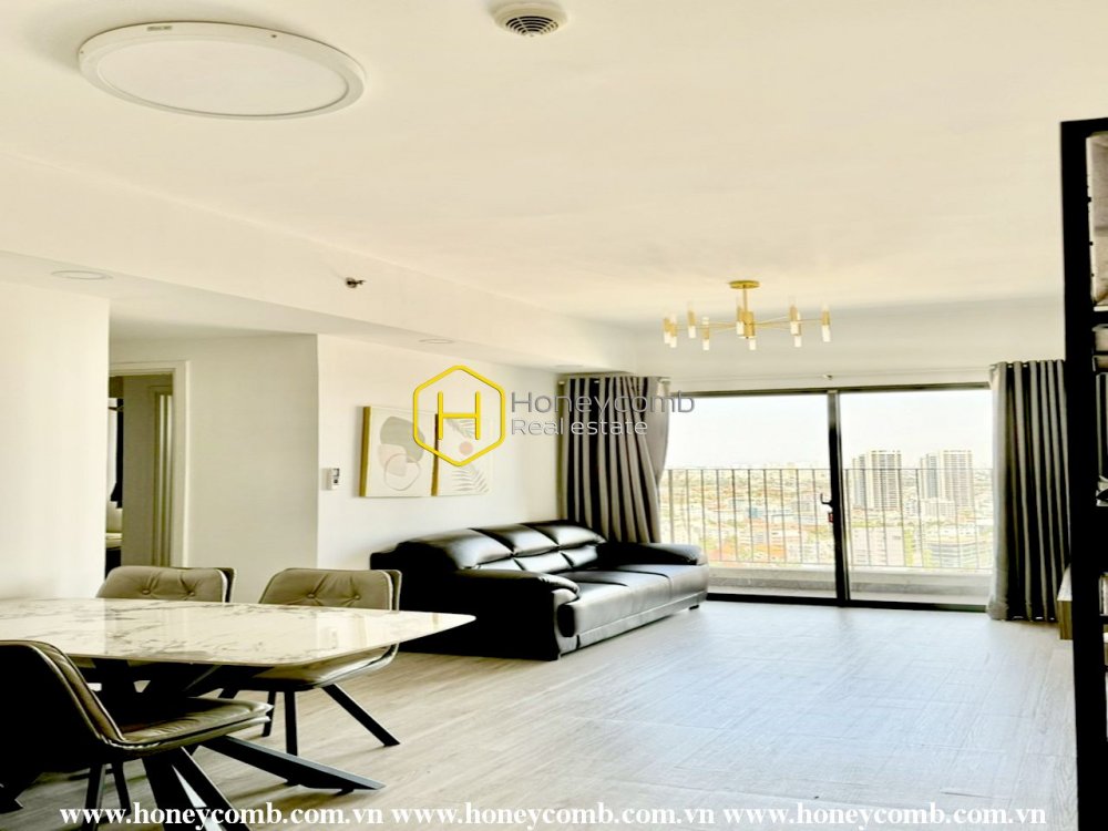 Căn hộ 2 phòng ngủ hiện đại tại Masteri Thảo Điền