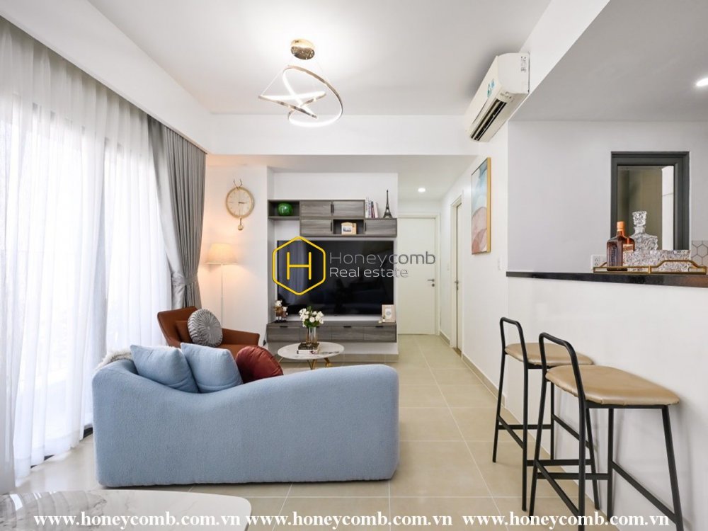  Căn hộ 2 phòng ngủ sang trọng với thiết kế sang trọng tại Masteri Thảo Điền