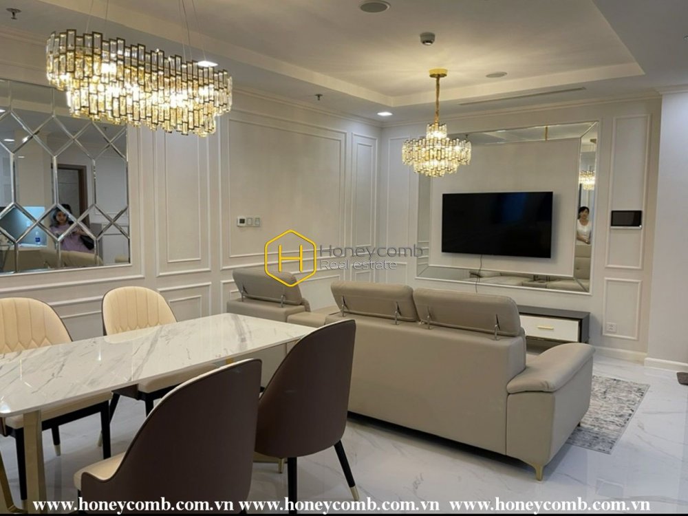 Căn hộ không nội thất mới mẻ cho thuê tại Vinhomes Landmark 81